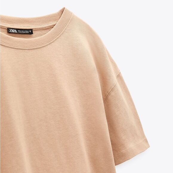 ZARA OVERSIZED T-SHIRT  - Picture 6 of 6